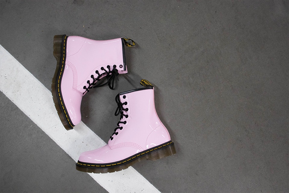 Roze Dr. Martens