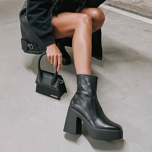 enkellaarsjes met hak